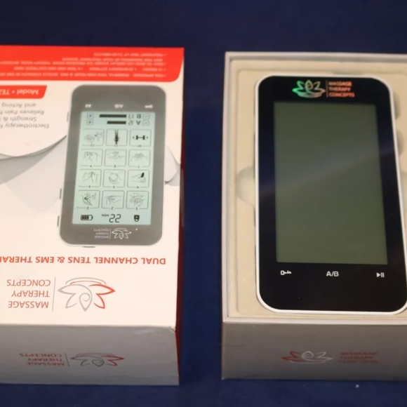 ❤️MASSAGE THERAPY CONCEPTS, Dual Channel Tens & EMS Therapy Device, TE2017 - Picture 4 of 5